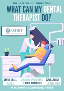 visual info about dental therapist role