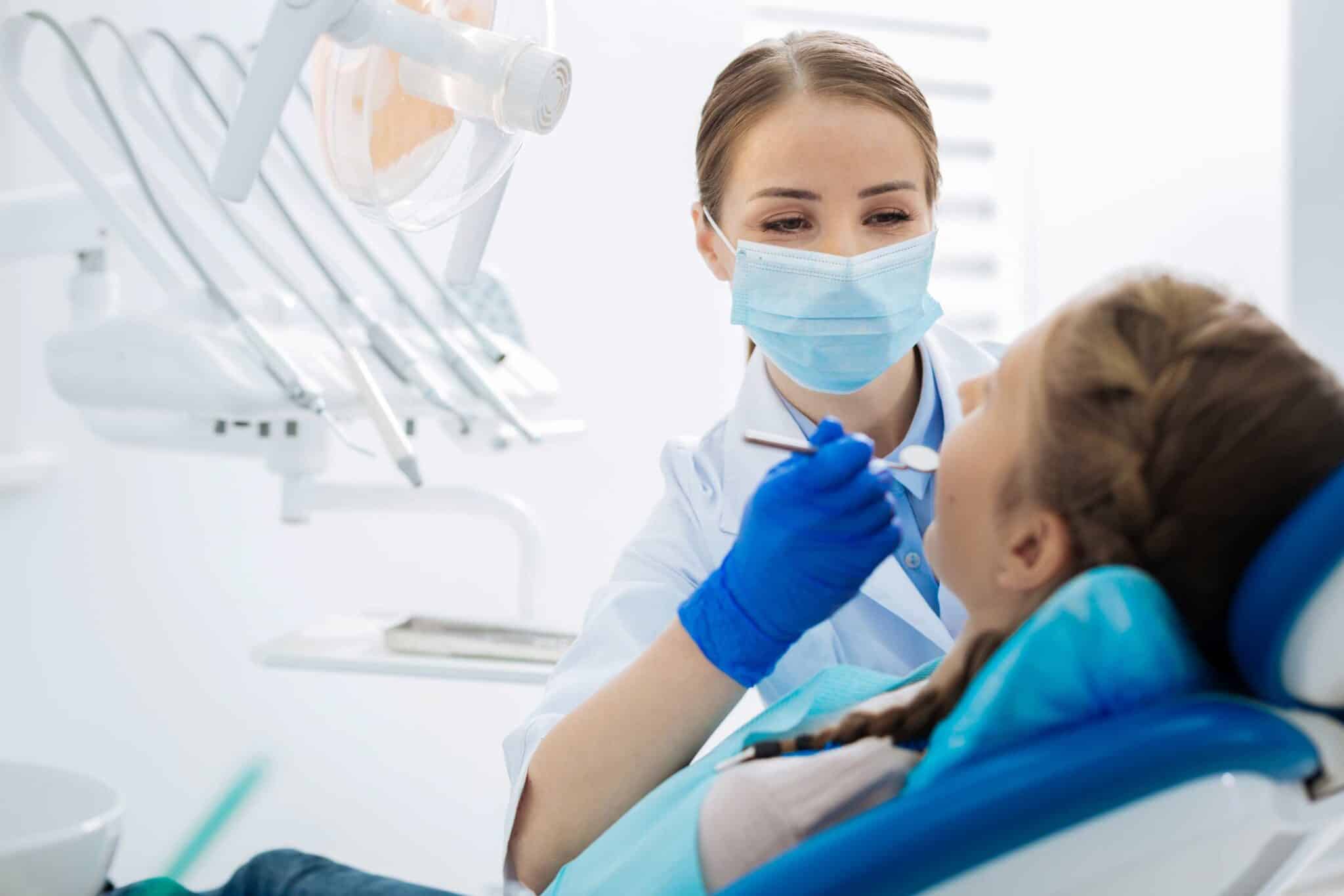 dentist with young adult not patient dismissal