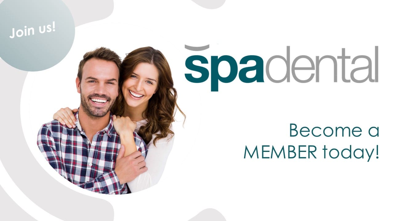 SpaDental Membership banner. Join us!