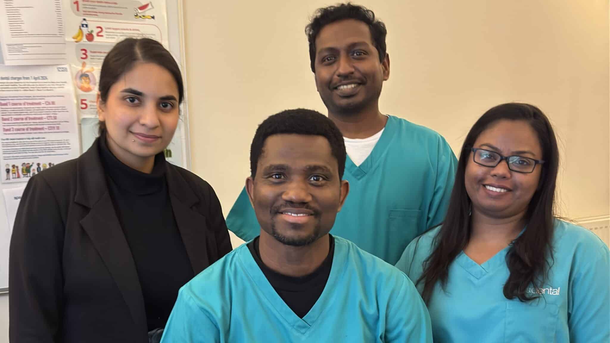 Shropshire’s dental team with the most qualifications?